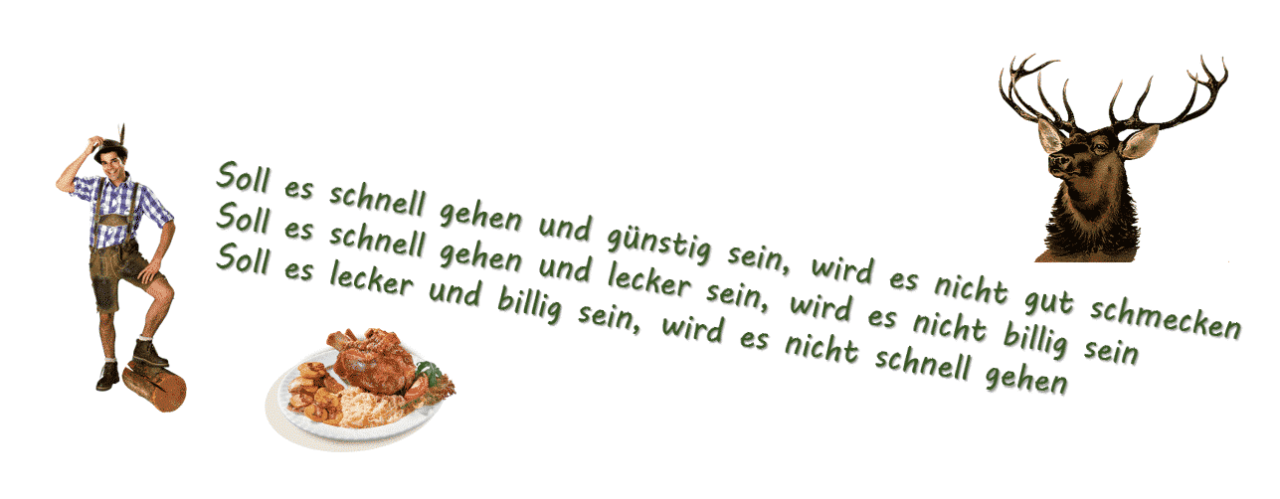 Ziele des Zubereitungsprozesses